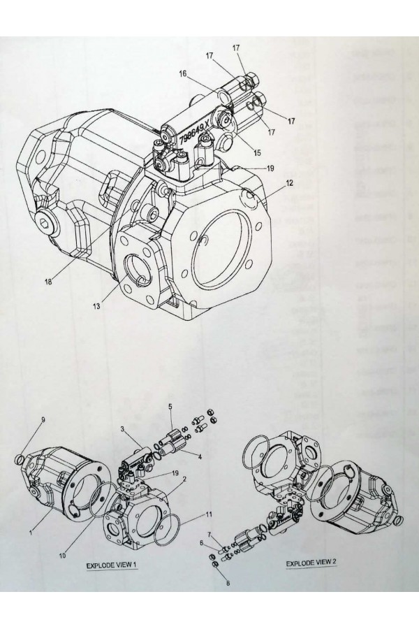 A10VO28 DR/31R Elefant Hydraulic Pump A10VO28 DR/31R Elefant Hydraulic Pump